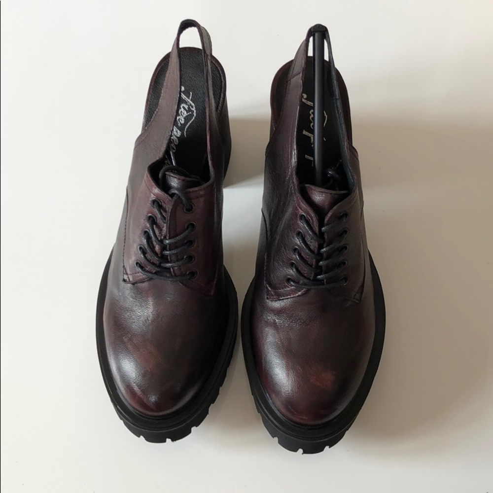 NWT Free People Salem Slingback Platform shoes - Picture 7 of 12